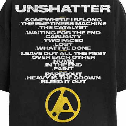 LINKIN PARK リンキンパーク (Unshatter 公開記念 ) - Unshatter Tracklist / バックプリントあり / Tシャツ / メンズ
