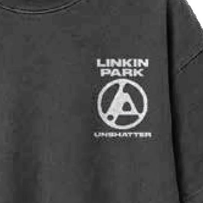 LINKIN PARK リンキンパーク (Unshatter 公開記念 ) - Unshatter / スリーブ&バックプリントあり / 長袖 / レイヤード / Tシャツ / メンズ