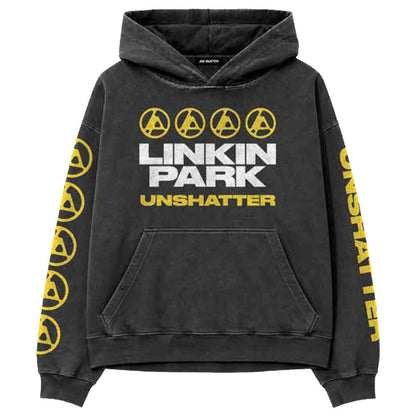 LINKIN PARK リンキンパーク (Unshatter 公開記念 ) - Unshatter / スリーブ&バックプリントあり / パーカー・スウェット / メンズ