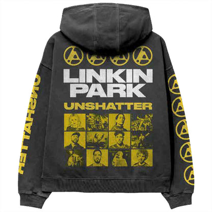 LINKIN PARK リンキンパーク (Unshatter 公開記念 ) - Unshatter / スリーブ&バックプリントあり / パーカー・スウェット / メンズ