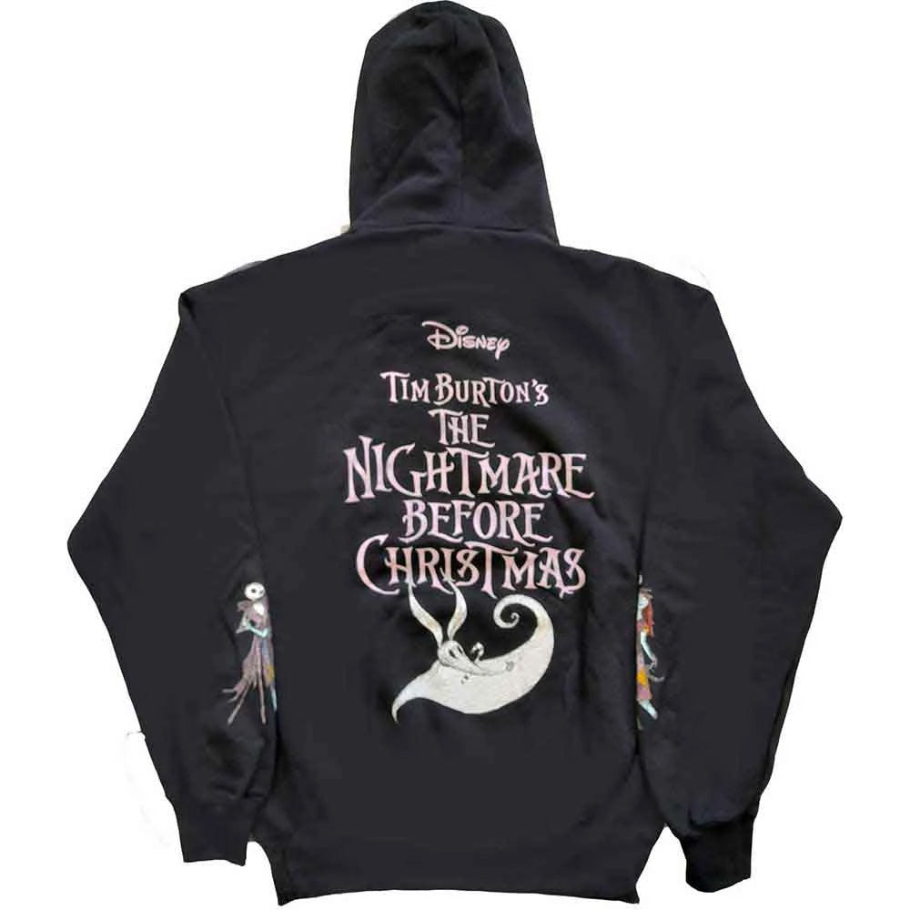 NIGHTMARE BEFORE CHRISTMAS ナイトメアー・ビフォア・クリスマス - Jack & Sally Dancing / バックプリント・アームプリントあり / パーカー・スウェット / メンズ