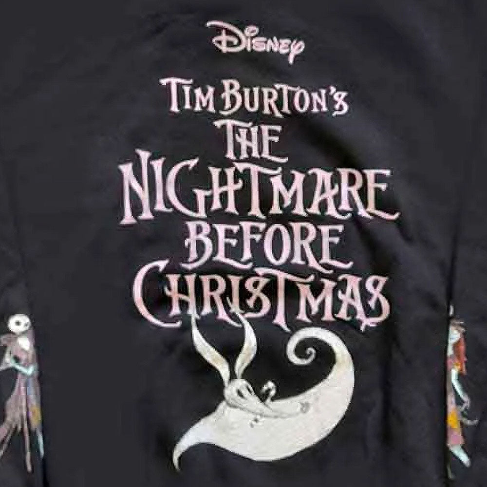 NIGHTMARE BEFORE CHRISTMAS ナイトメアー・ビフォア・クリスマス - Jack & Sally Dancing / バックプリント・アームプリントあり / パーカー・スウェット / メンズ