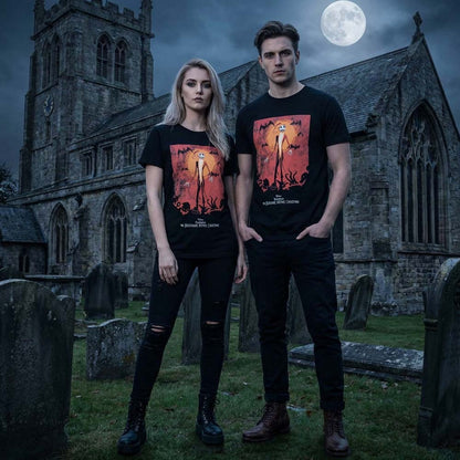 NIGHTMARE BEFORE CHRISTMAS ナイトメアー・ビフォア・クリスマス - Jack Orange Sun & Logo / Tシャツ / メンズ