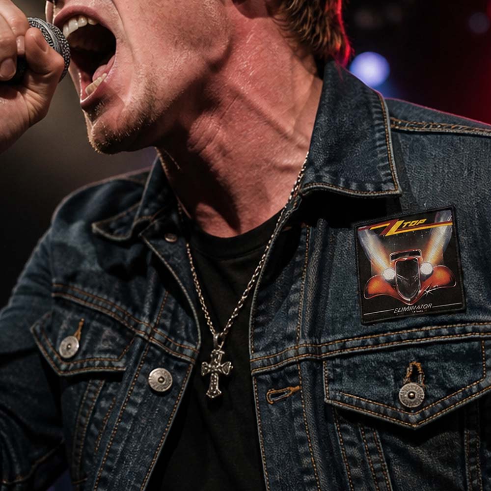 ZZ TOP ズィーズィートップ (デビュー 55周年 ) - ELIMINATOR / ワッペン