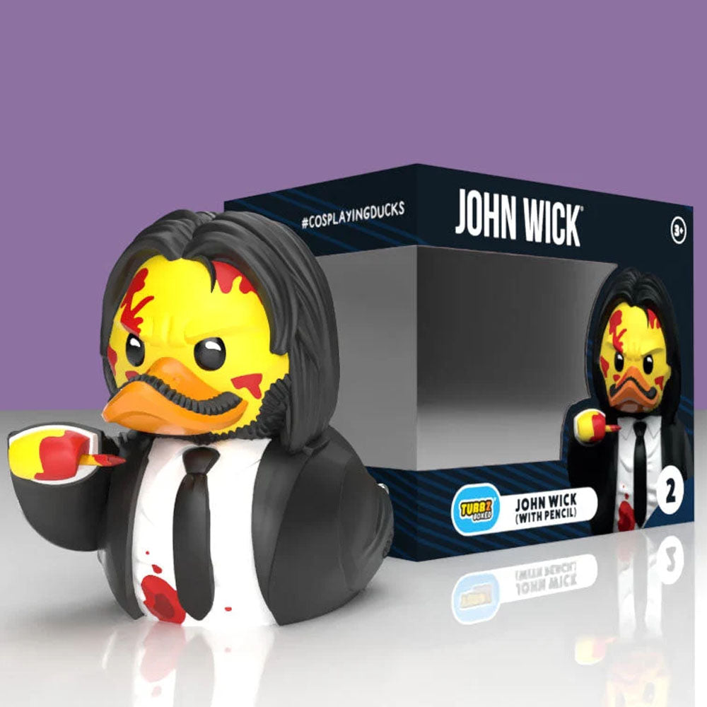 【予約商品】 JOHN WICK ジョンウィック - John Wick with Pencil TUBBZ ラバーダック / Boxed Edition / フィギュア・人形