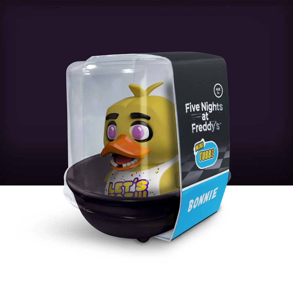 【予約商品】 FIVE NIGHTS AT FREDDYS フナフ - Chica TUBBZ ラバーダック / Mini Edition / フィギュア・人形