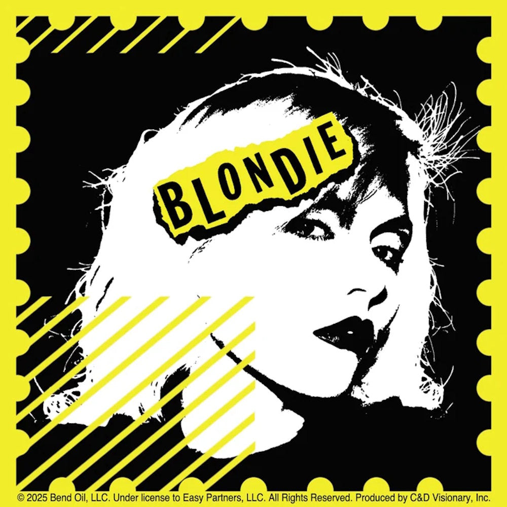 BLONDIE - (デビュー 50周年 ) - Stamp Logo