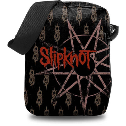 SLIPKNOT - Psychosocial / クロスボディバッグ / 暗闇で光る
