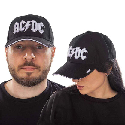 AC/DC エーシーディーシー (来日 45周年 ) - White Logo / キャップ / メンズ
