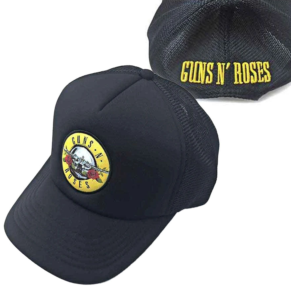 GUNS N ROSES - (デビュー 40周年 ) - Circle Logo / バックプリントあり