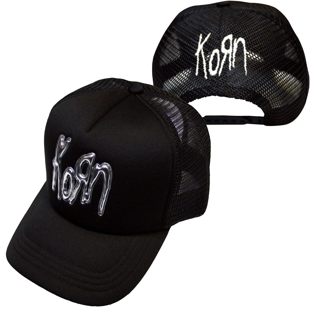 KORN - Sonic Silver Logo / バックプリントあり