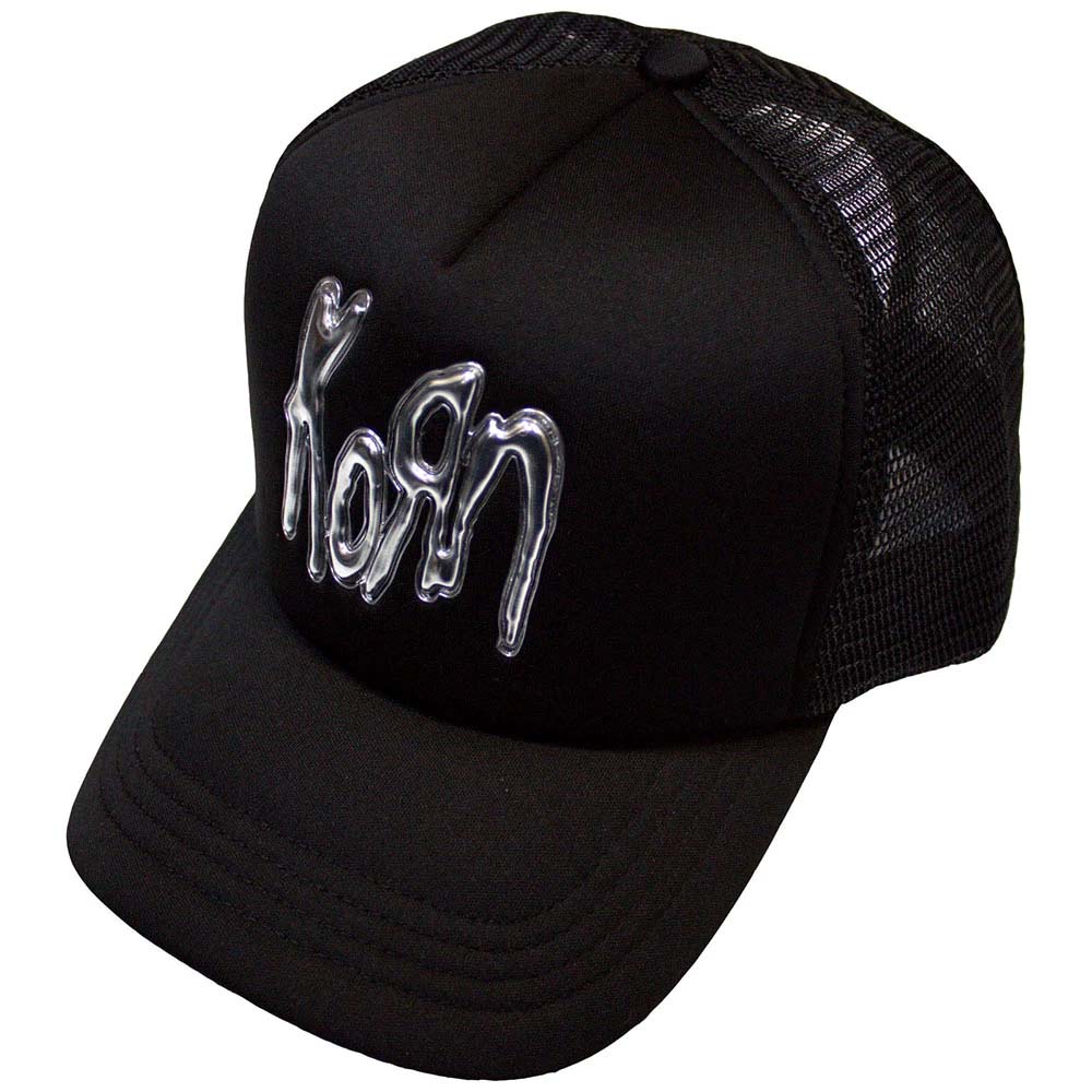 KORN コーン - Sonic Silver Logo / バックプリントあり / キャップ / メンズ