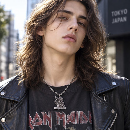 【予約商品】 IRON MAIDEN アイアンメイデン (11月 来日 記念 ) - RUN FOR YOUR LIVES / Alchemy（ブランド) / PGS企画商品 / ネックレス