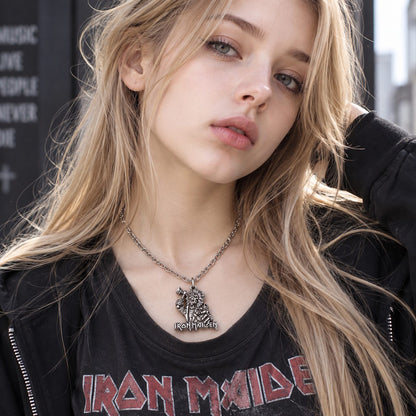 【予約商品】 IRON MAIDEN アイアンメイデン (11月 来日 記念 ) - RUN FOR YOUR LIVES / Alchemy（ブランド) / PGS企画商品 / ネックレス