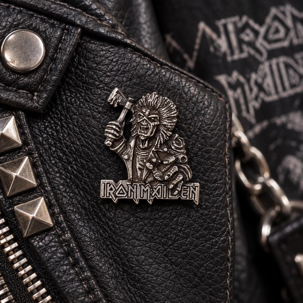【予約商品】 IRON MAIDEN アイアンメイデン (11月 来日 記念 ) - RUN FOR YOUR LIVES / Alchemy（ブランド) / PGS企画商品 / バッジ