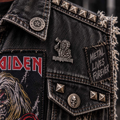 【予約商品】 IRON MAIDEN アイアンメイデン (11月 来日 記念 ) - RUN FOR YOUR LIVES / Alchemy（ブランド) / PGS企画商品 / バッジ