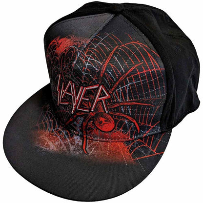 SLAYER スレイヤー (結成 45周年 ) - Spiderweb / バックプリントあり / キャップ / メンズ