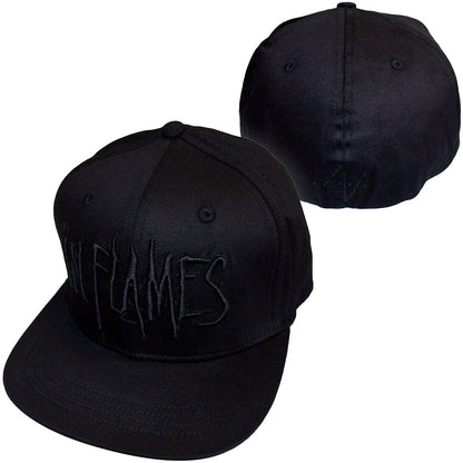 IN FLAMES - Black Logo / バックプリントあり