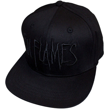 IN FLAMES インフレイムス - Black Logo / バックプリントあり / キャップ / メンズ