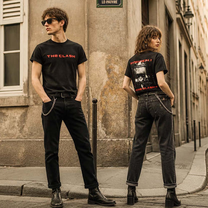 THE CLASH クラッシュ (結成 50周年 ) - Sandinista / バックプリントあり / Tシャツ / メンズ