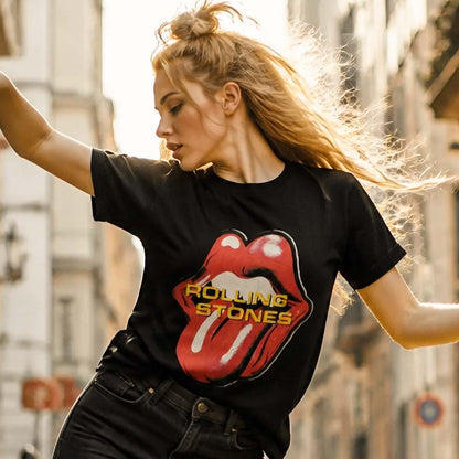 【予約商品】 ROLLING STONES ローリングストーンズ - New Tongue & Logo / Tシャツ / メンズ