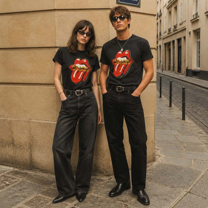 【予約商品】 ROLLING STONES ローリングストーンズ - New Tongue & Logo / Tシャツ / メンズ