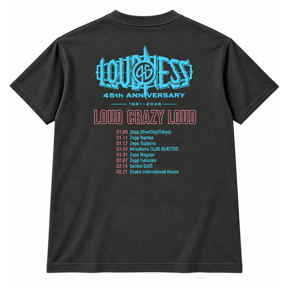 LOUDNESS ラウドネス - 80s ペッパー / バックプリントあり / Tシャツ / メンズ