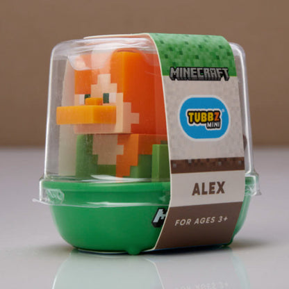 【予約商品】 MINECRAFT マインクラフト - Alex TUBBZ ラバーダック / Mini Edition / フィギュア・人形