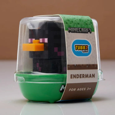 【予約商品】 MINECRAFT マインクラフト - Enderman TUBBZ ラバーダック / Mini Edition / フィギュア・人形