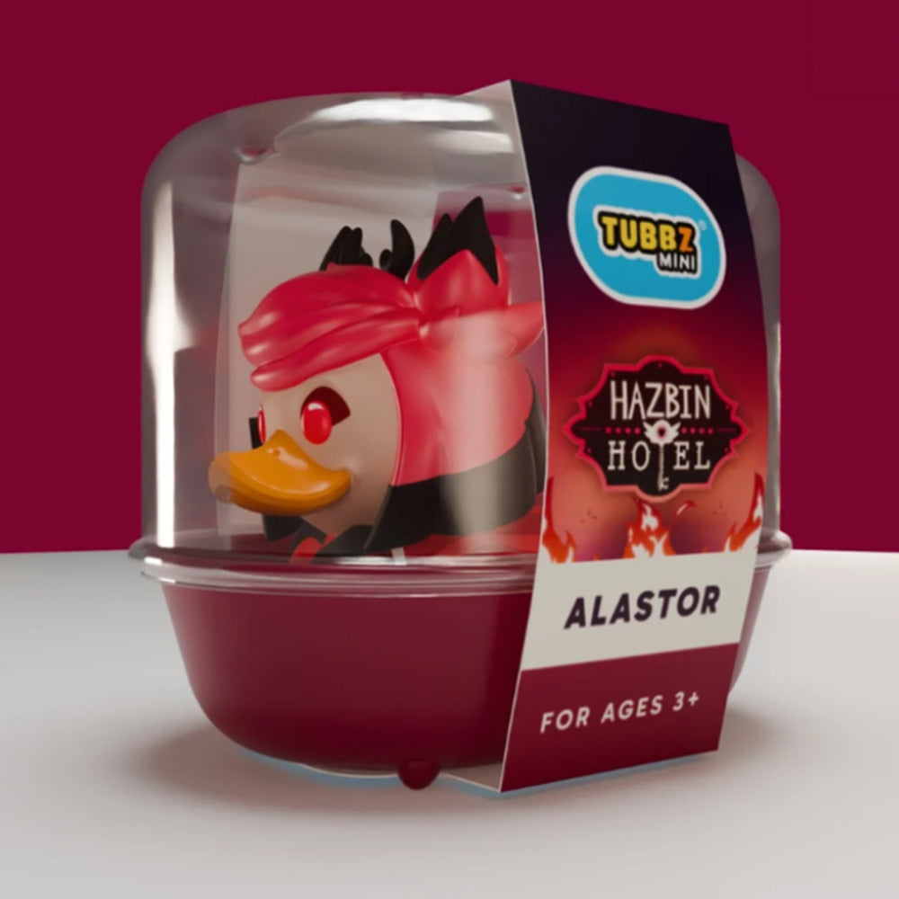 【予約商品】 HAZBIN HOTEL ハズビンホテル - Alastor TUBBZ ラバーダック / Mini Edition / フィギュア・人形