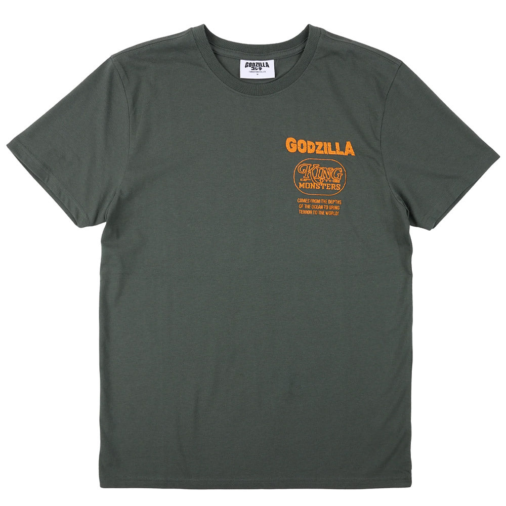GODZILLA ゴジラ - King Of Monsters Poster Art / バックプリントあり / Tシャツ / メンズ