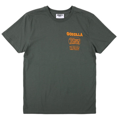 GODZILLA ゴジラ - King Of Monsters Poster Art / バックプリントあり / Tシャツ / メンズ
