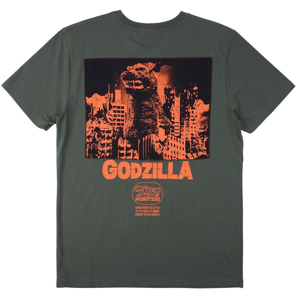 GODZILLA ゴジラ - King Of Monsters Poster Art / バックプリントあり / Tシャツ / メンズ