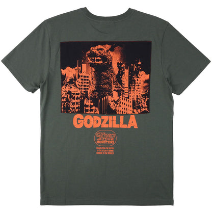 GODZILLA ゴジラ - King Of Monsters Poster Art / バックプリントあり / Tシャツ / メンズ