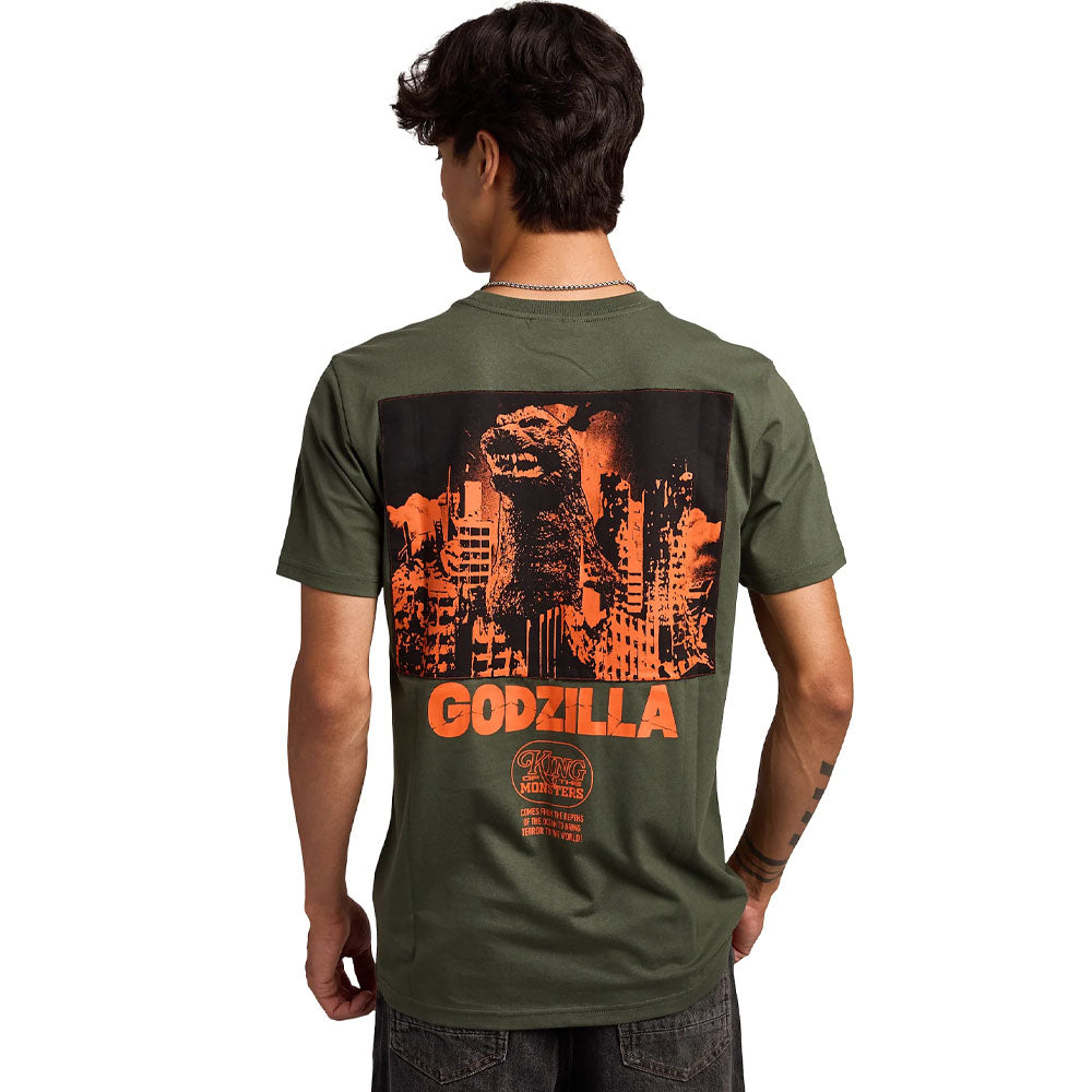 GODZILLA ゴジラ - King Of Monsters Poster Art / バックプリントあり / Tシャツ / メンズ