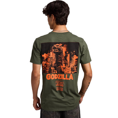 GODZILLA ゴジラ - King Of Monsters Poster Art / バックプリントあり / Tシャツ / メンズ