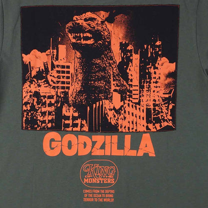 GODZILLA ゴジラ - King Of Monsters Poster Art / バックプリントあり / Tシャツ / メンズ