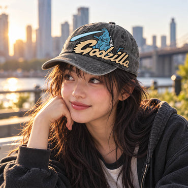 GODZILLA ゴジラ - Side Emblem / Pigment Dyed / キャップ / メンズ