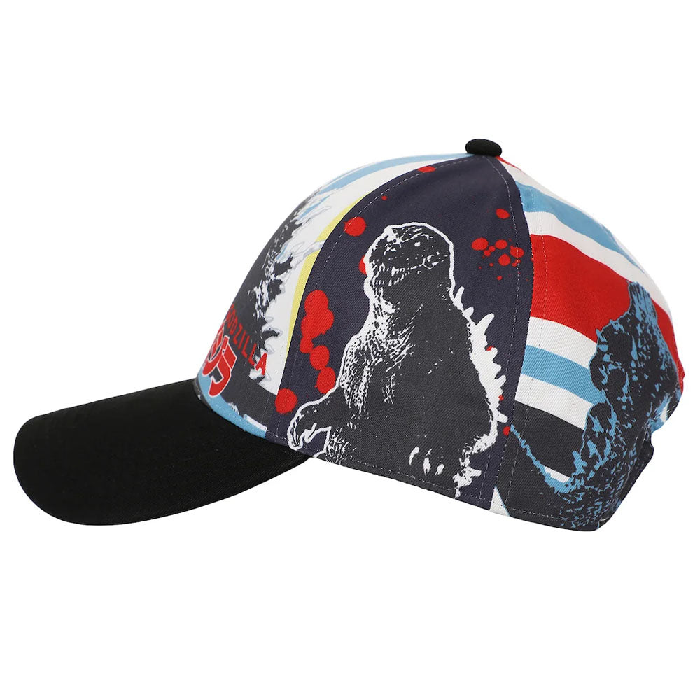 GODZILLA ゴジラ - Kanji / All Over Print / キャップ / メンズ