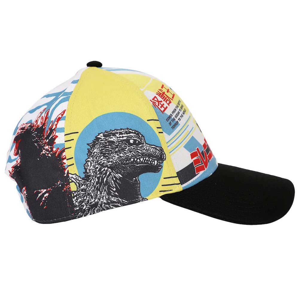 GODZILLA ゴジラ - Kanji / All Over Print / キャップ / メンズ