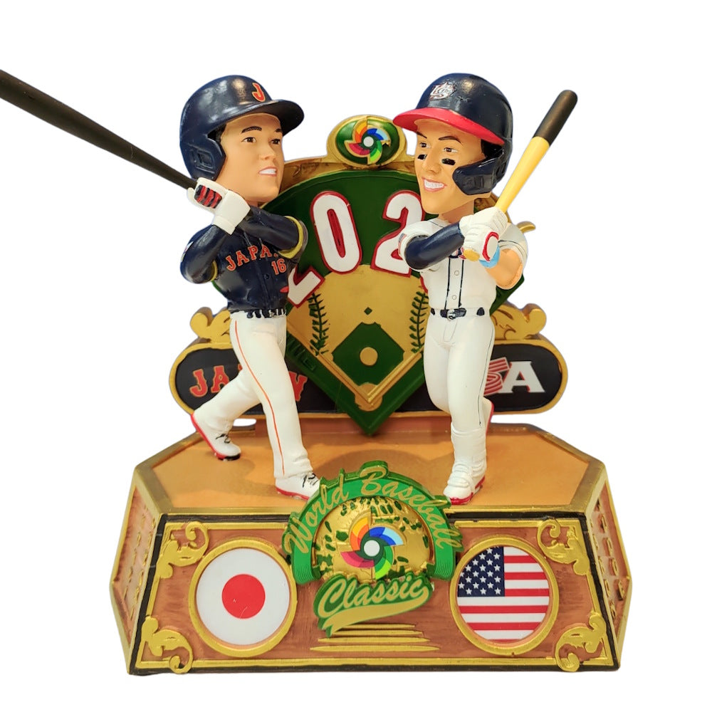 WORLD BASEBALL CLASSIC - 初の公式ボブルヘッド 【日本独自仕様 | 限定2000体】 夢の対決 - THE REMATCH 2026：OHTANI & JUDGE
