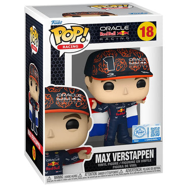 【予約商品】 FORMULA ONE（F1） フォーァミュラワン - Red Bull Max Verstappen with Flag Funko Pop! Vinyl Figure / 限定版 / フィギュア・人形