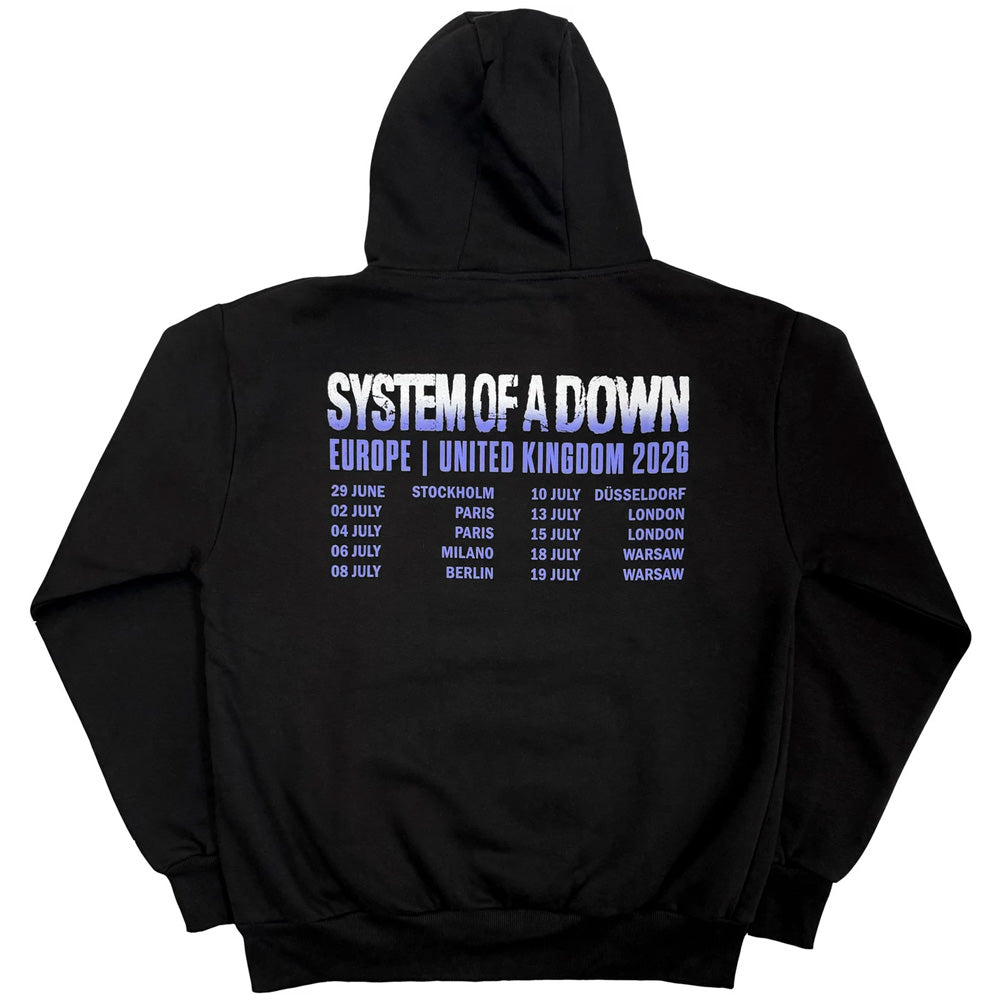 【予約商品】 SYSTEM OF A DOWN システムオブアダウン - Admat Tour '26 / バックプリントあり / ツアー会場限定 / パーカー・スウェット / メンズ