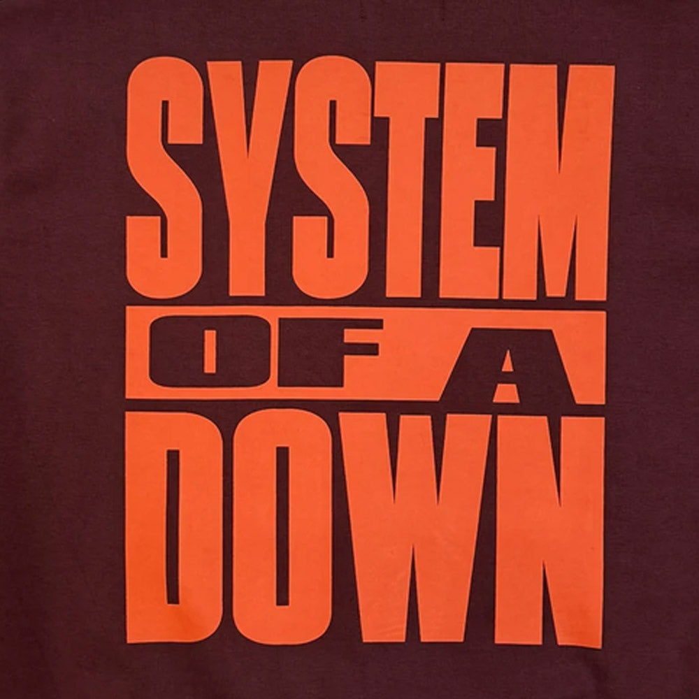 【予約商品】 SYSTEM OF A DOWN システムオブアダウン - Dusseldorf Event Tour '26 / バックプリントあり / ツアー会場限定 / パーカー・スウェット / メンズ