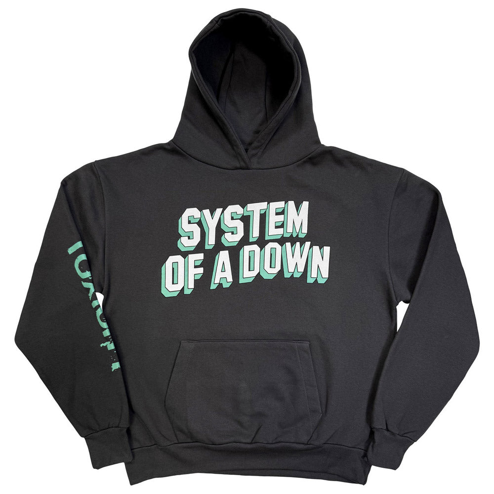 【予約商品】 SYSTEM OF A DOWN システムオブアダウン - Hollywood Logo Tour '26 / スリーブ&バックプリントあり / ツアー会場限定 / パーカー・スウェット / メンズ