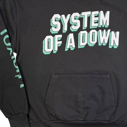【予約商品】 SYSTEM OF A DOWN システムオブアダウン - Hollywood Logo Tour '26 / スリーブ&バックプリントあり / ツアー会場限定 / パーカー・スウェット / メンズ