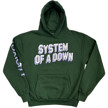 【予約商品】 SYSTEM OF A DOWN システムオブアダウン - Hollywood Logo Tour '26 / スリーブ&バックプリントあり / ツアー会場限定 / パーカー・スウェット / メンズ