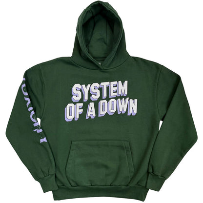 【予約商品】 SYSTEM OF A DOWN システムオブアダウン - Hollywood Logo Tour '26 / スリーブ&バックプリントあり / ツアー会場限定 / パーカー・スウェット / メンズ