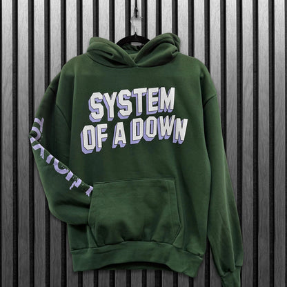 【予約商品】 SYSTEM OF A DOWN システムオブアダウン - Hollywood Logo Tour '26 / スリーブ&バックプリントあり / ツアー会場限定 / パーカー・スウェット / メンズ