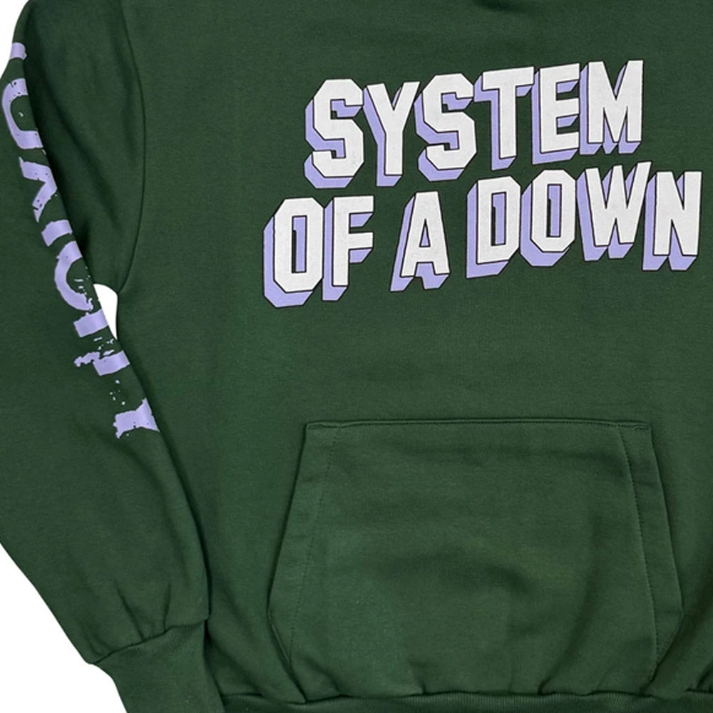【予約商品】 SYSTEM OF A DOWN システムオブアダウン - Hollywood Logo Tour '26 / スリーブ&バックプリントあり / ツアー会場限定 / パーカー・スウェット / メンズ